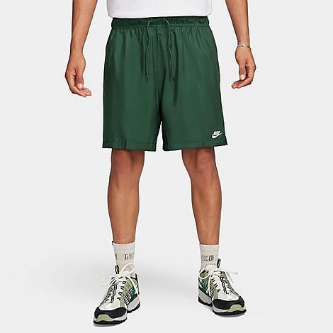 Nike Mens Nike Club Flow Shorts - Mens Fir/White Product Image