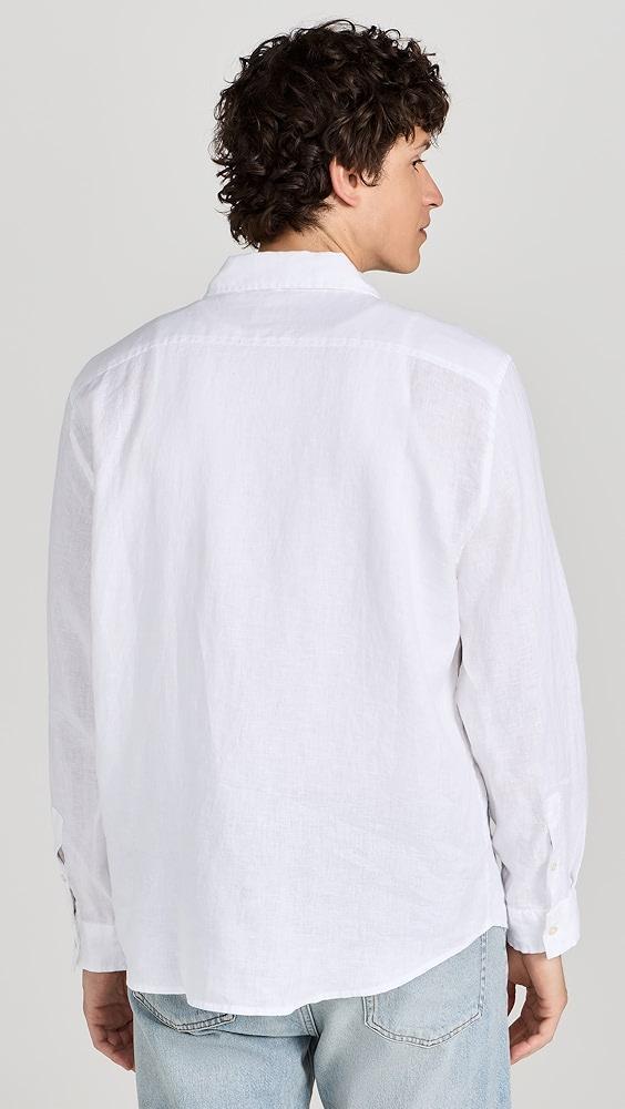 Fair Harbor The Island Long Sleeve Linen Shirt | Shopbop Product Image