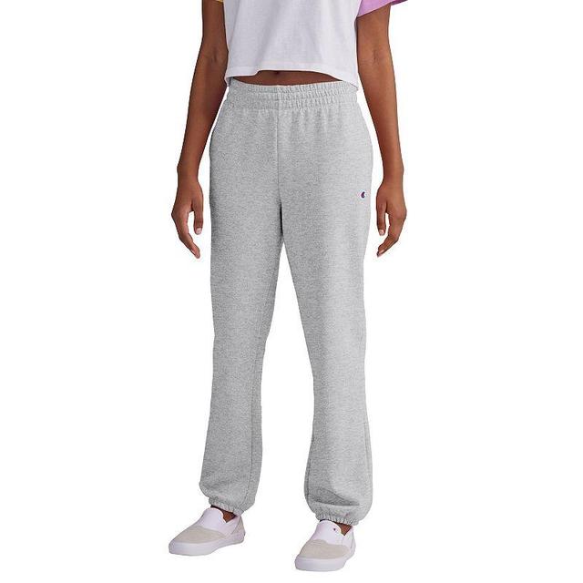 Womens Champion Powerblend Boyfriend Fleece Sweatpants Product Image