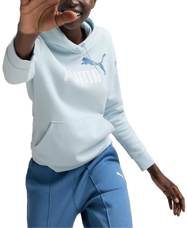 Puma Womens Essential+ Logo Fleece Hoodie Product Image