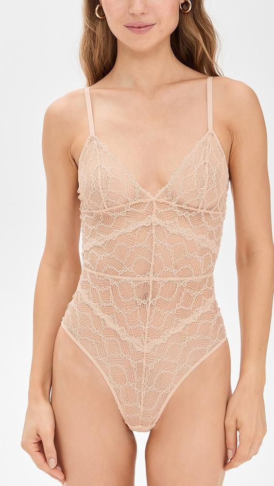 Kiki De Montparnasse Mon Cheri Thong Bodysuit | Shopbop Product Image