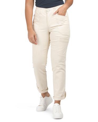 Ab Tech High Rise Utility Pants for Women | Spandex/Cotton Product Image