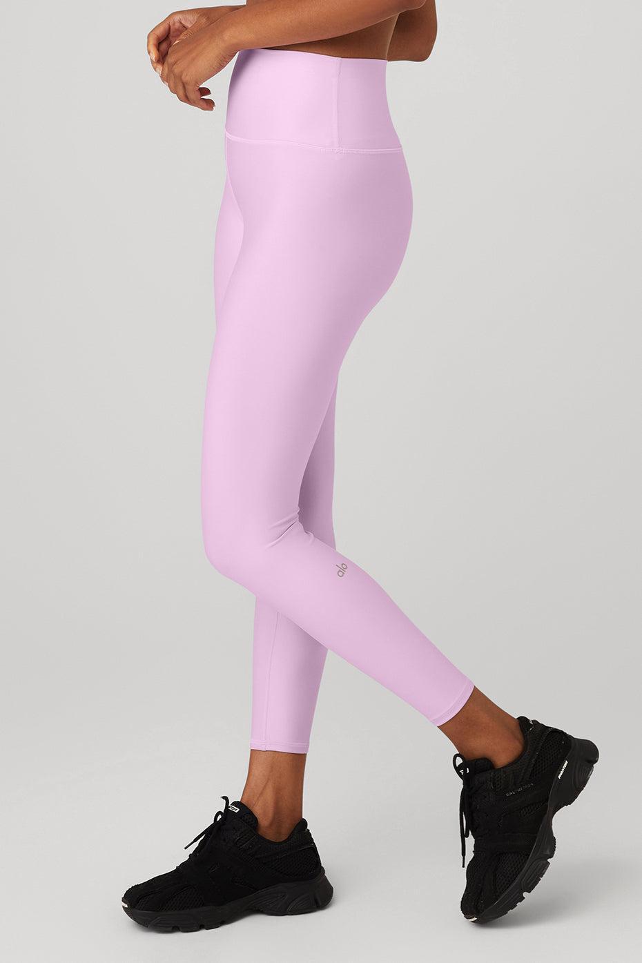 7/8 High-Waist Airlift Legging - Sugarplum Pink Female Product Image