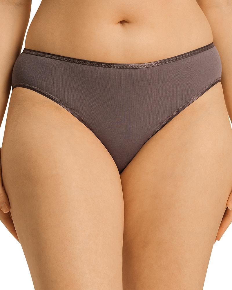 Womens Cotton Seamless High-Cut Full Brief Product Image