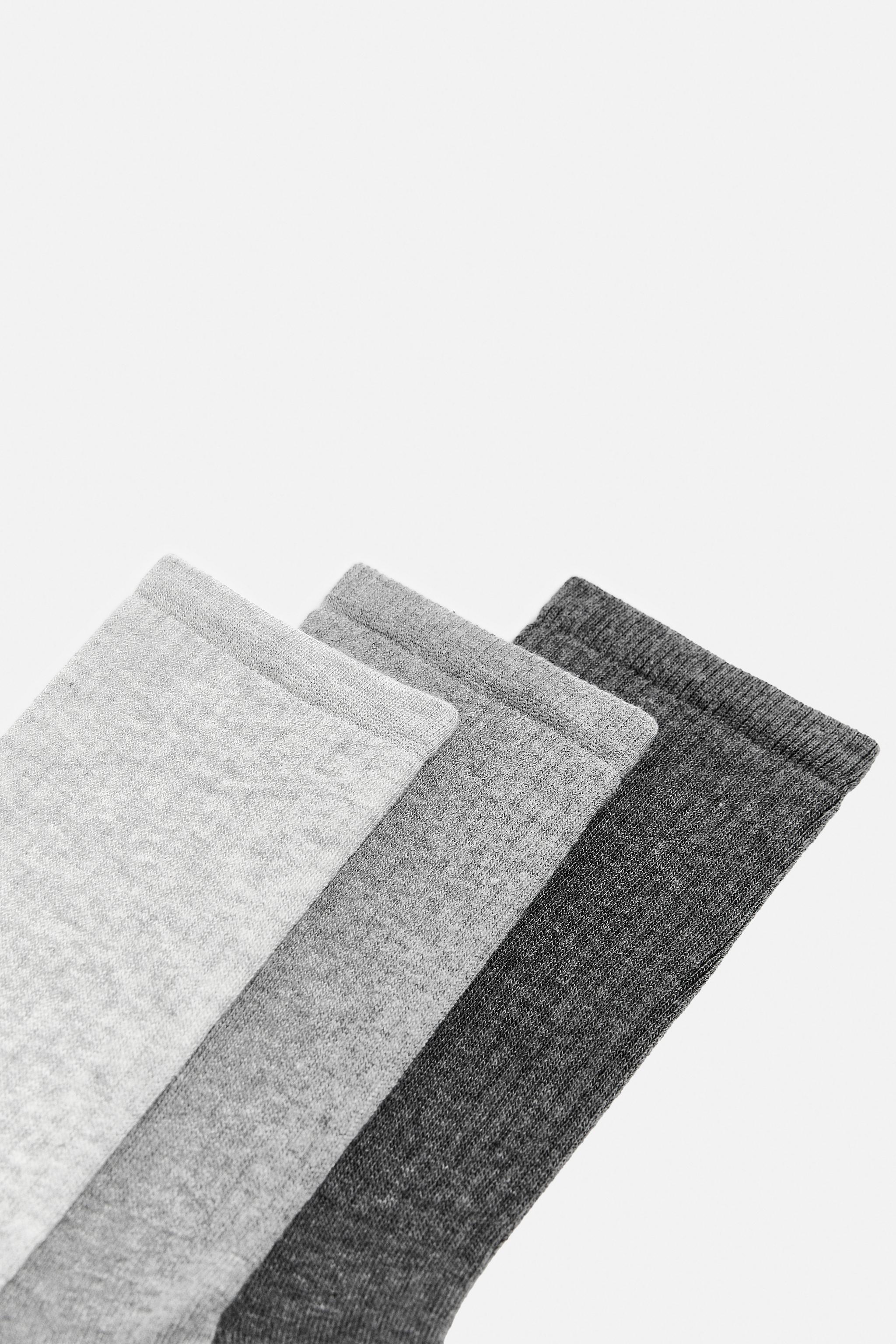 3-PACK OF RIBBED SOCKS Product Image