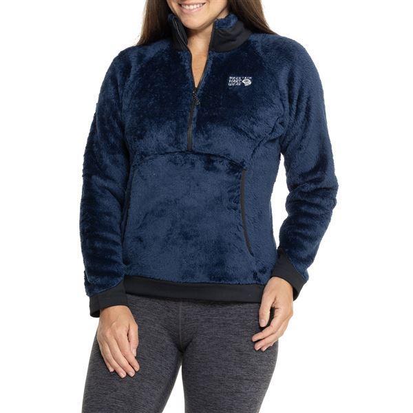 Mountain Hardwear Polartec® High-Loft Fleece Shirt - Zip Neck, Long Sleeve Product Image