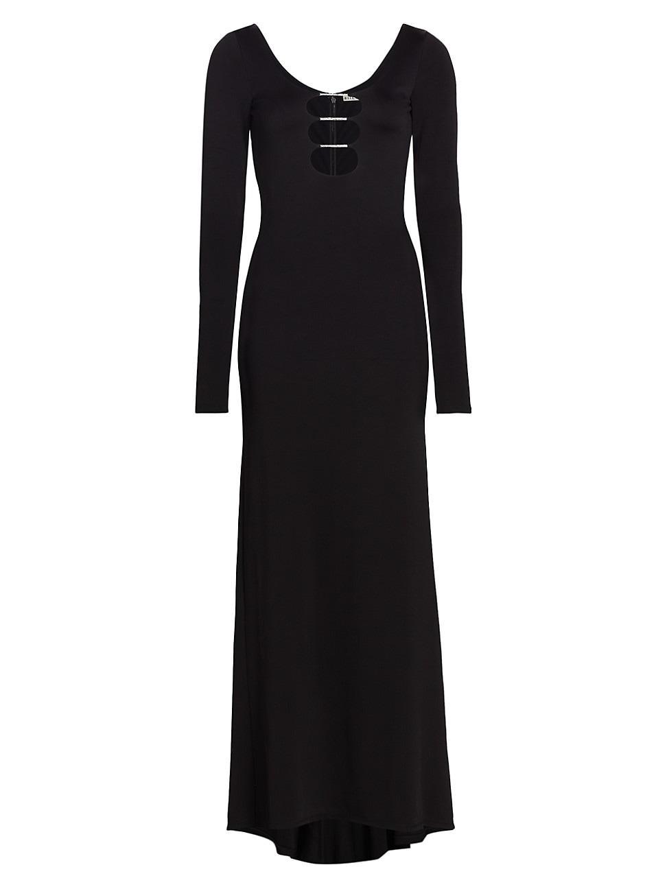 Womens Kalena Jersey Cut-Out Maxi Dress Product Image