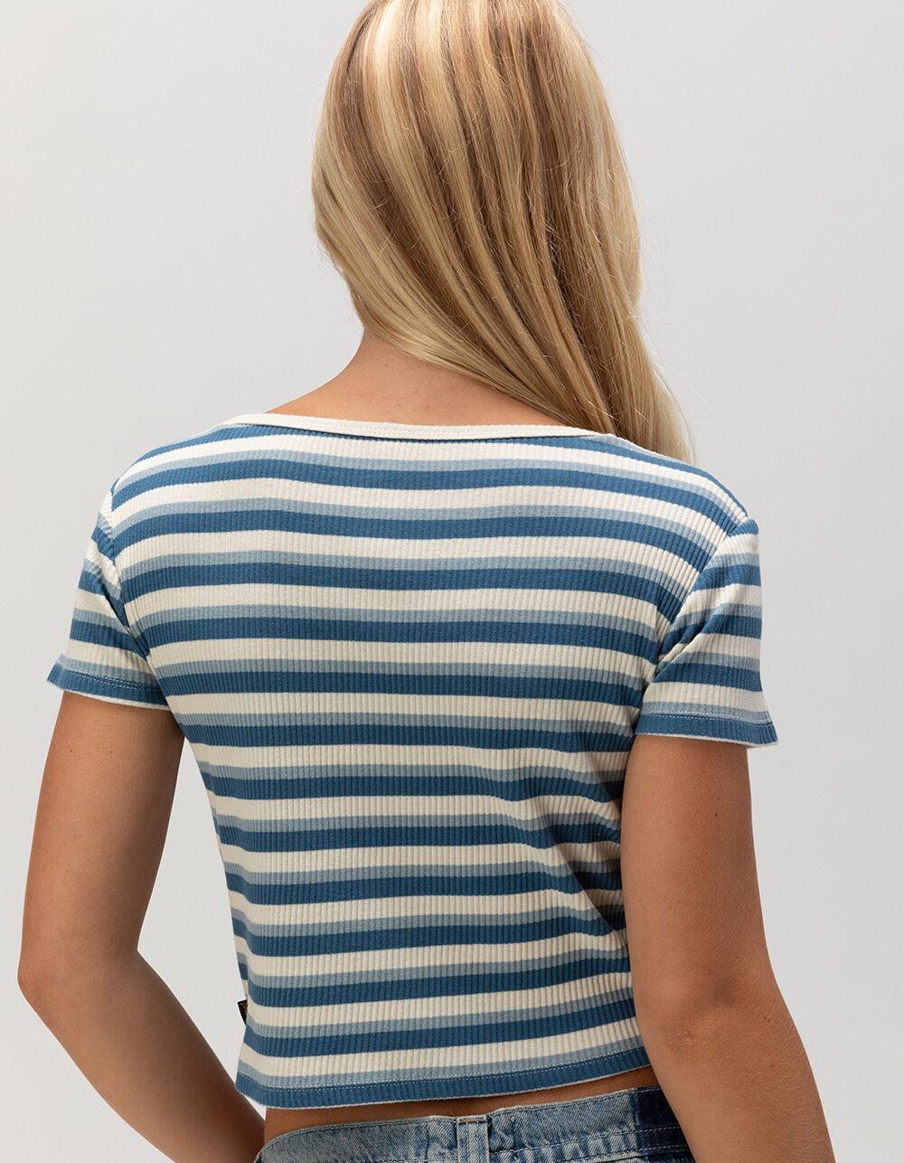 FIVESTAR GENERAL CO. Stripe Knit Womens Tee Product Image