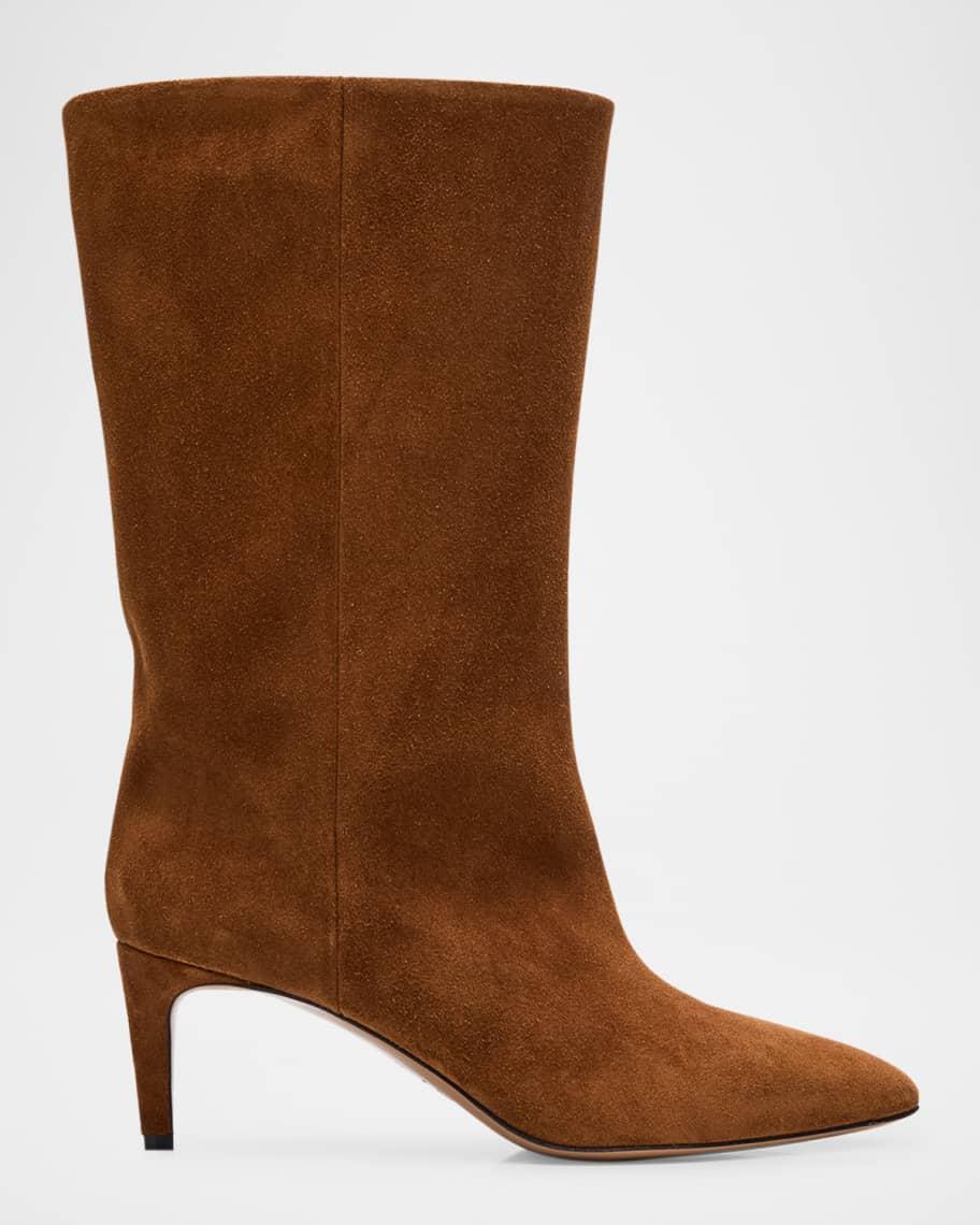 Suede Stiletto Mid Boots product image