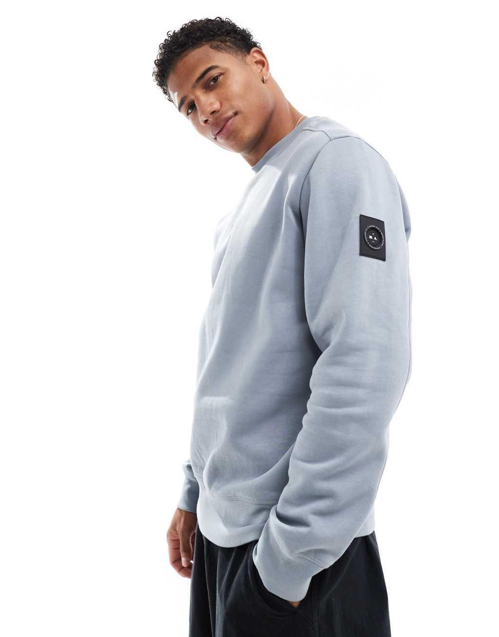 Marshall Artist siren crew sweatshirt in gray  Product Image