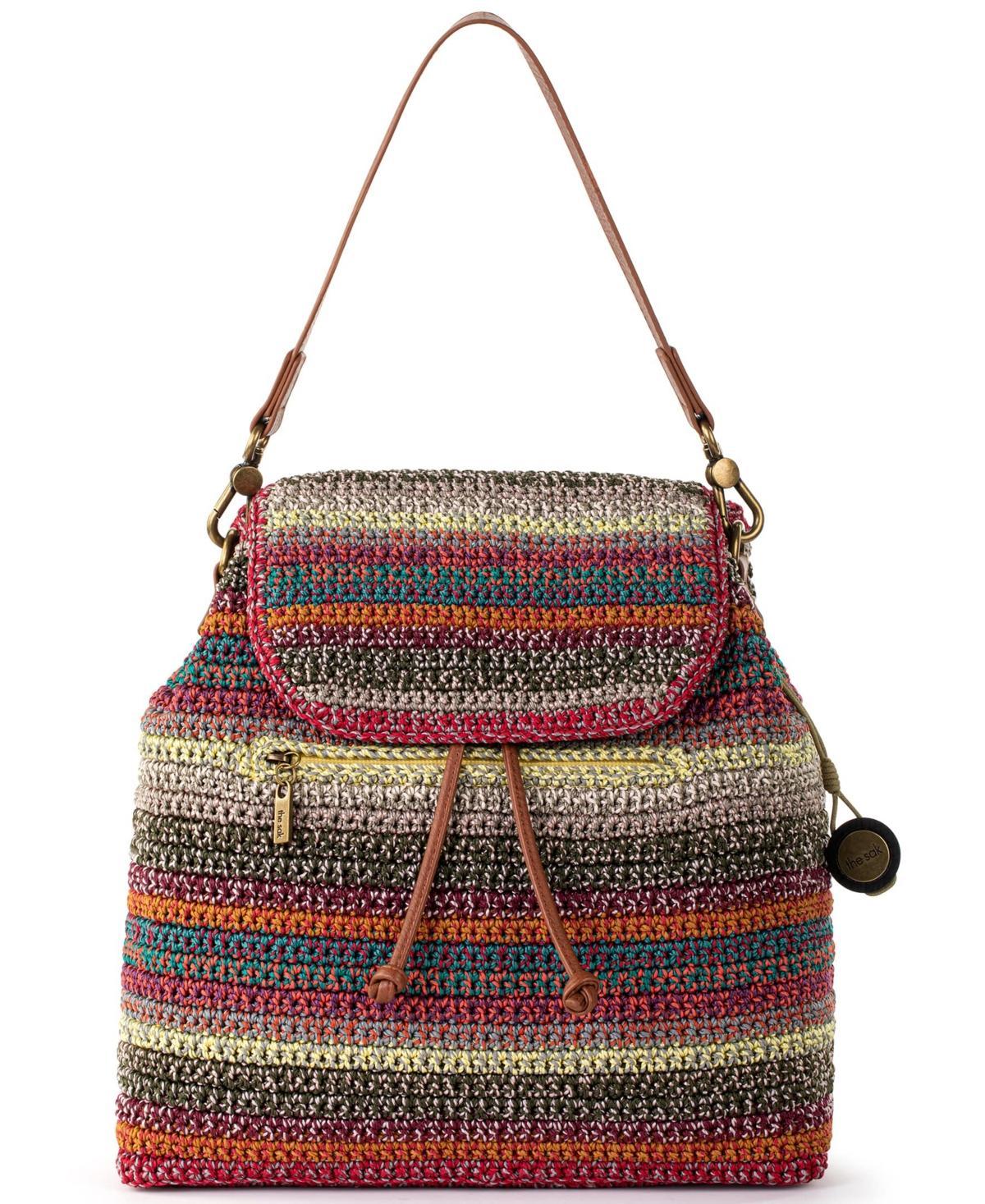 The Sak Womens Sayulita Crochet Backpack Product Image