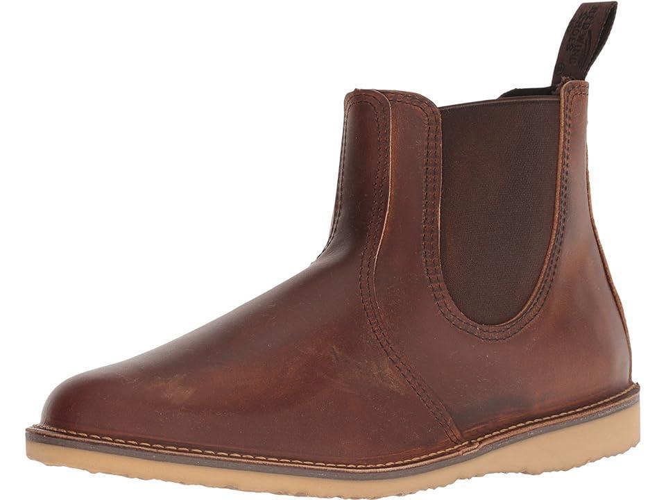 Red Wing Heritage Weekend Chelsea (Copper Rough & Tough Leather) Men's Boots Product Image