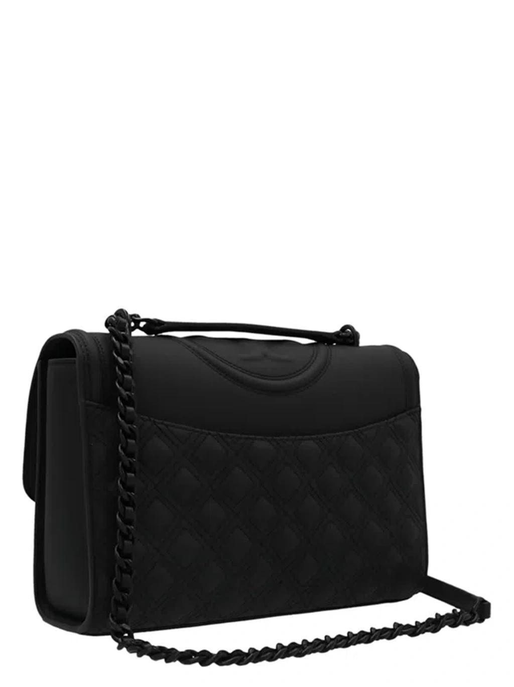 TORY BURCH Fleming Convertible Shoulder Bag In Black Product Image