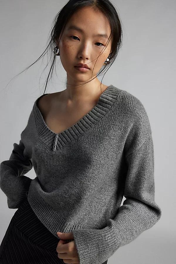 BDG Jenna V-Neck Sweater Womens at Urban Outfitters Product Image