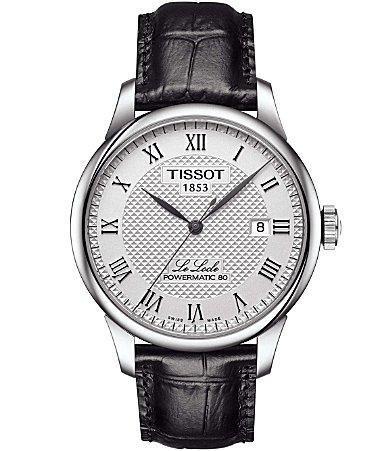 Tissot Le Locle Powermatic 80 Automatic Leather Strap Watch, 39mm Product Image