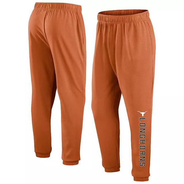 Mens Fanatics Branded Texas Orange Texas Longhorns Chop Block Fleece Sweatpants Product Image