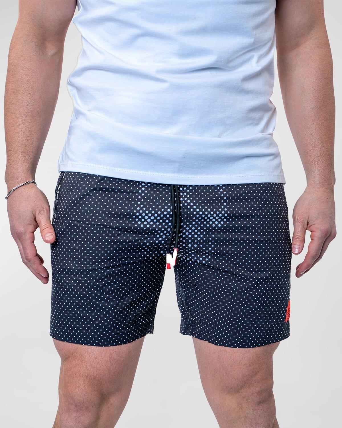 Maceoo Lion Funkyskull Black Swim Trunks Product Image