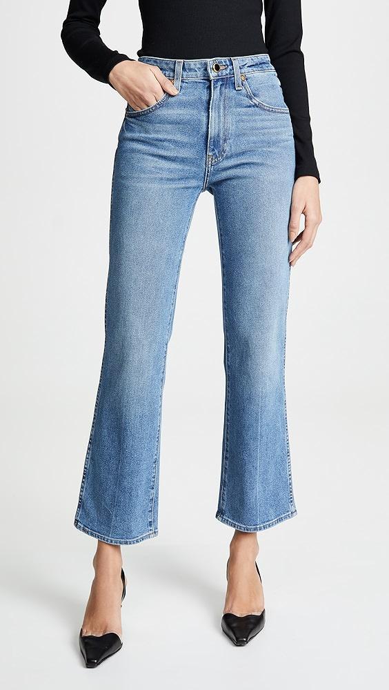 Khaite Vivian New Bootcut Flare Jeans | Shopbop Product Image