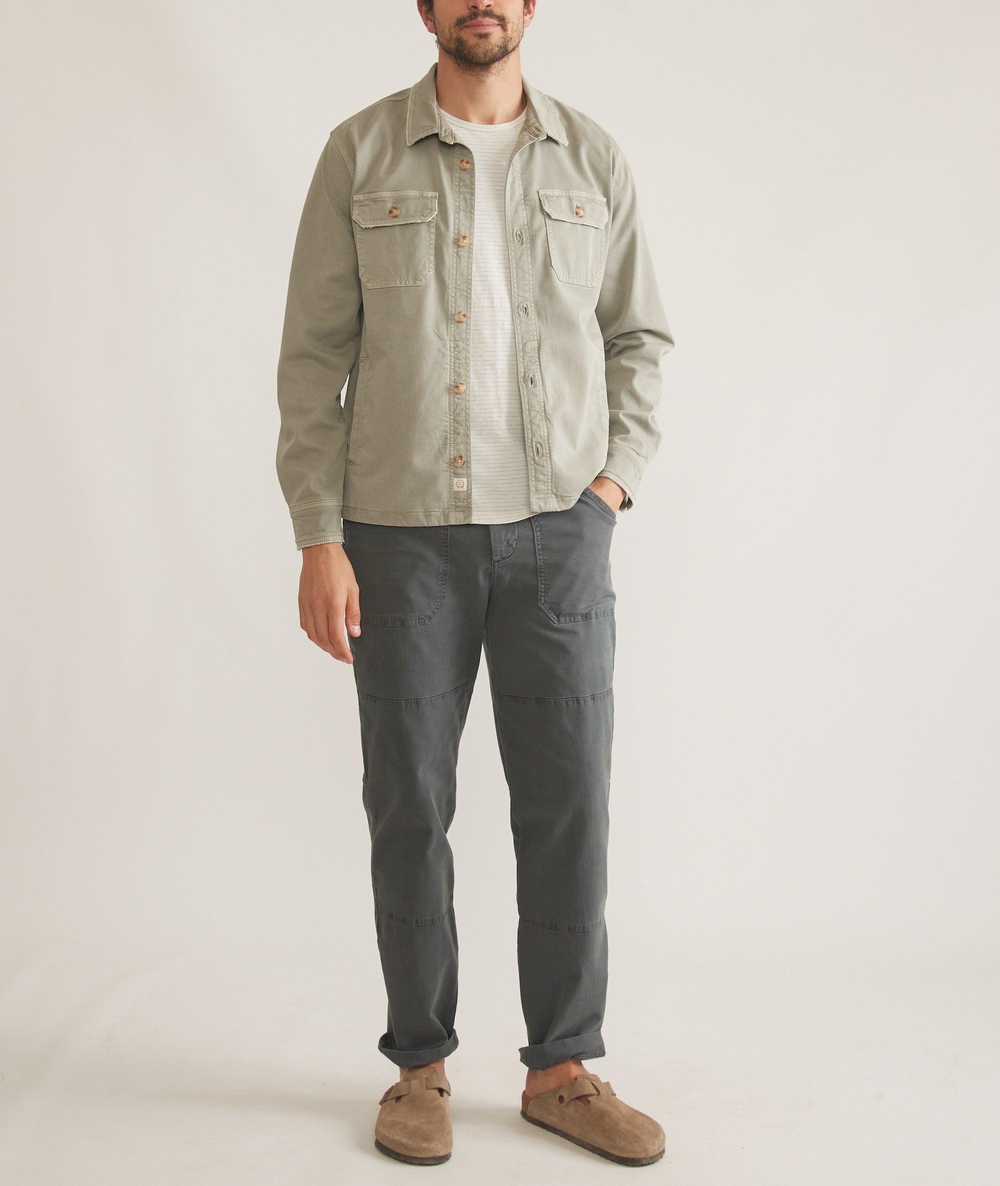 Garment Dye Twill Overshirt Product Image