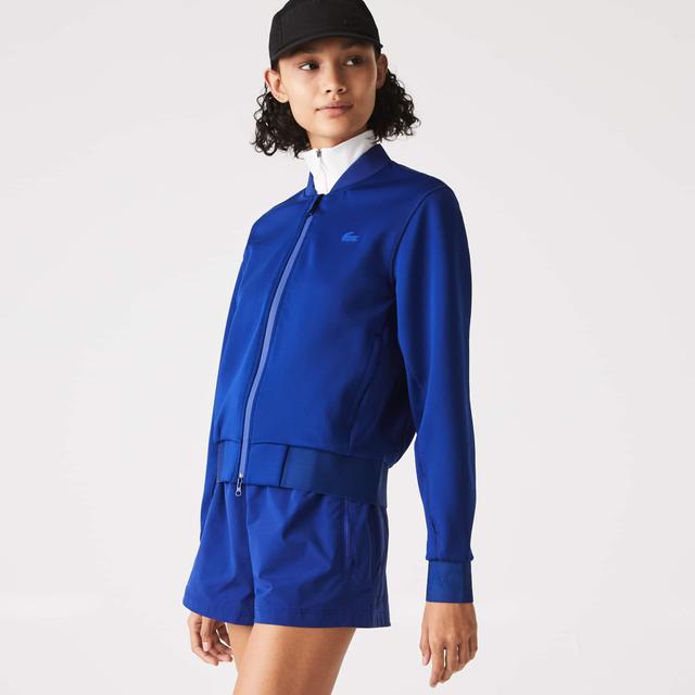 Women’s Zip-Up Bomber Jacket Product Image