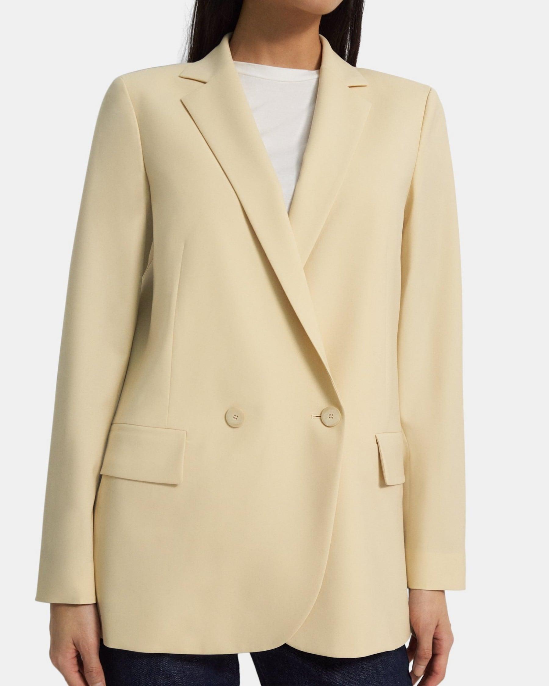 Oversized Blazer in Stretch Wool Product Image