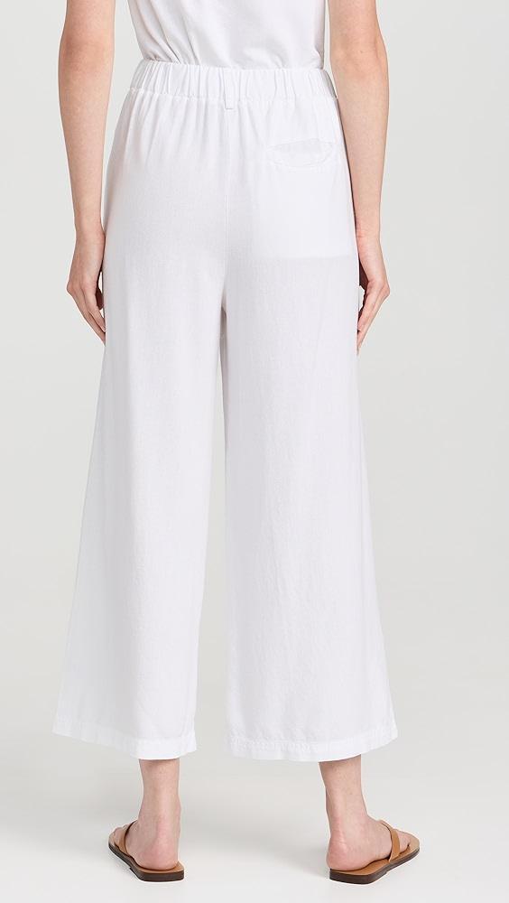 Stateside Linen Cropped Pull On Trousers | Shopbop Product Image