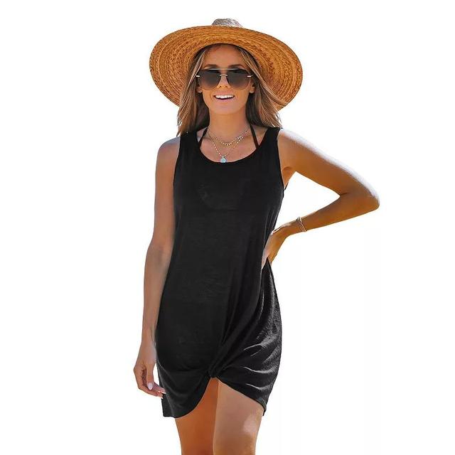 Womens CUPSHE Summer Fun Twisted Mini Cover-Up Dress Product Image