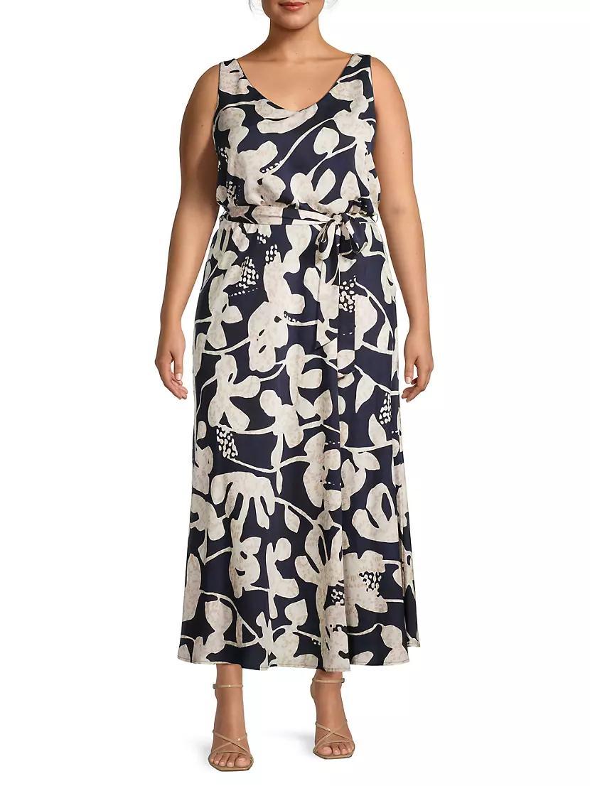 Water Lilies Bianca Maxi Dress Product Image