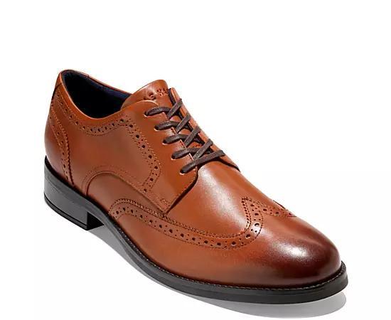 Cole Haan Grand+ Mens Wingtip Oxford Shoes Product Image