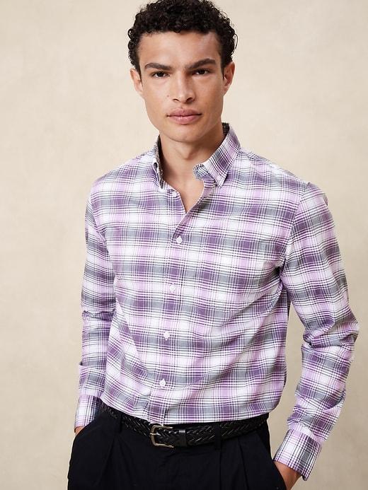 Slim Cotton Summer Shirt Product Image