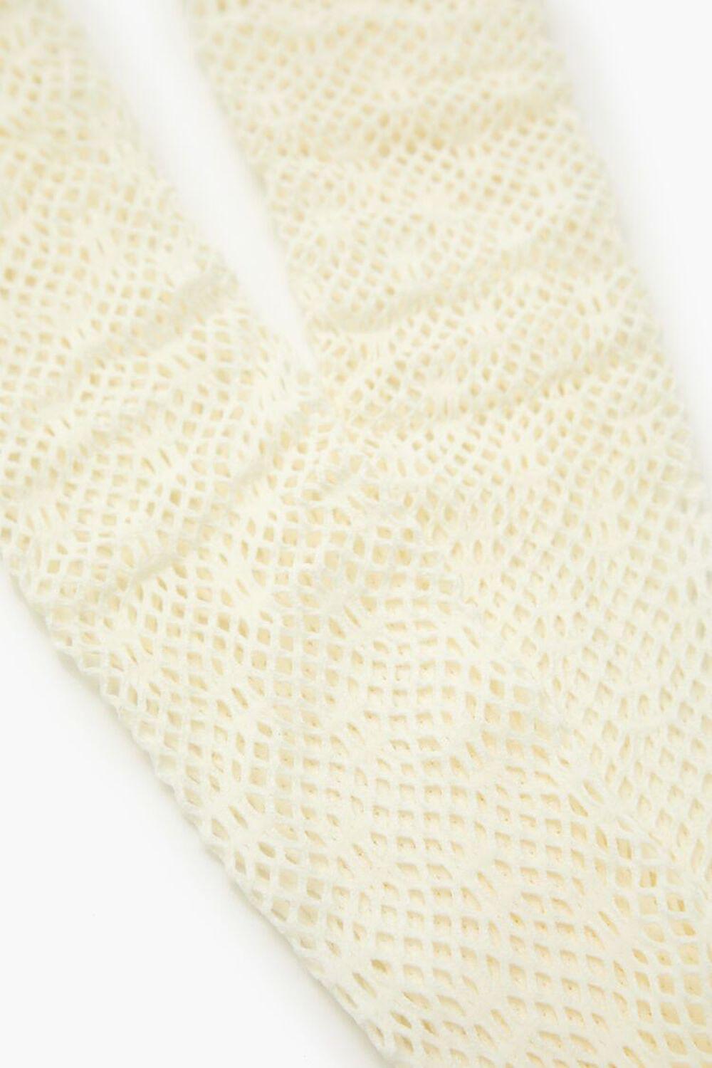 Sheer Crochet Crew Socks | Forever 21 Product Image