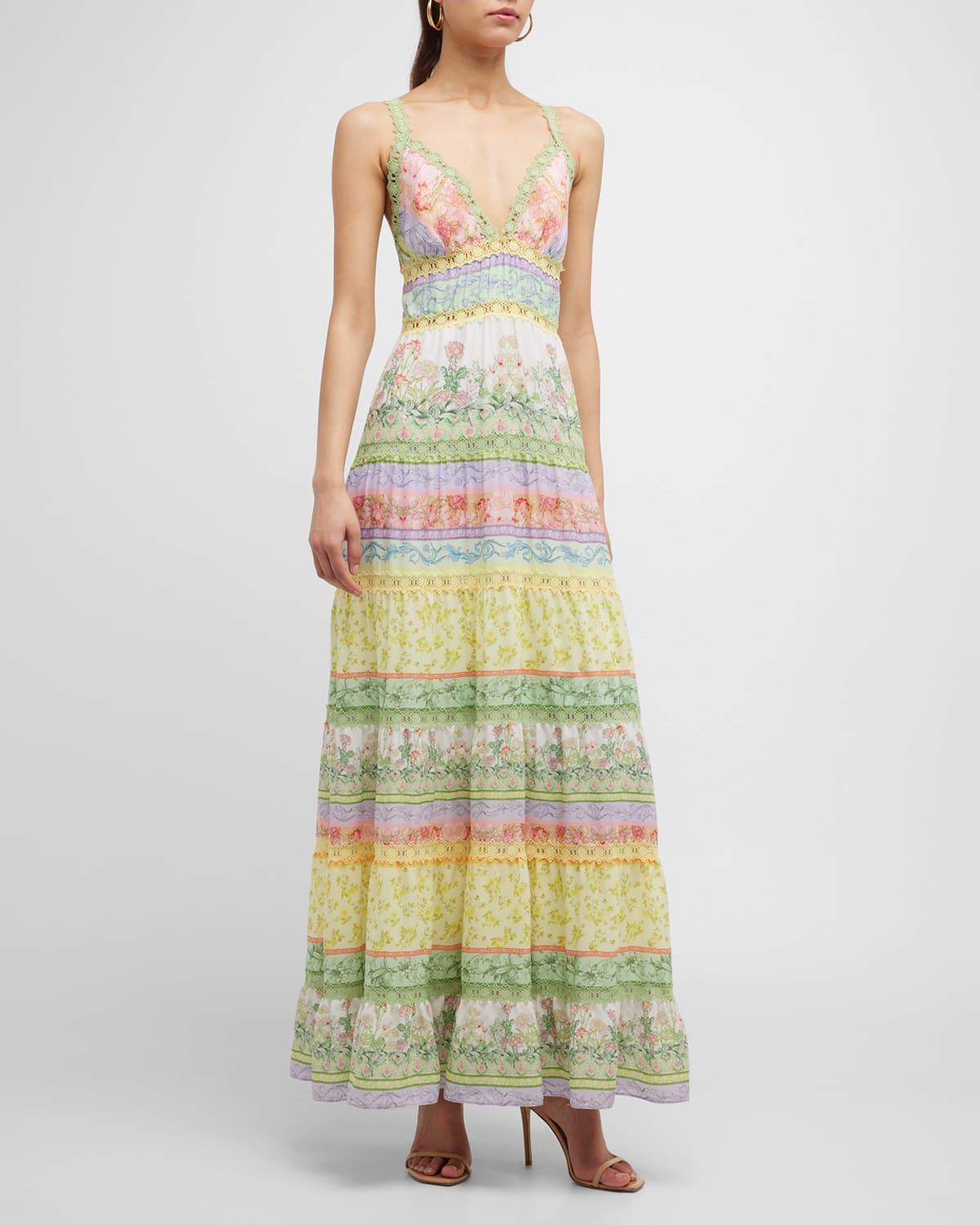 Womens Karolina Floral Maxi Dress Product Image