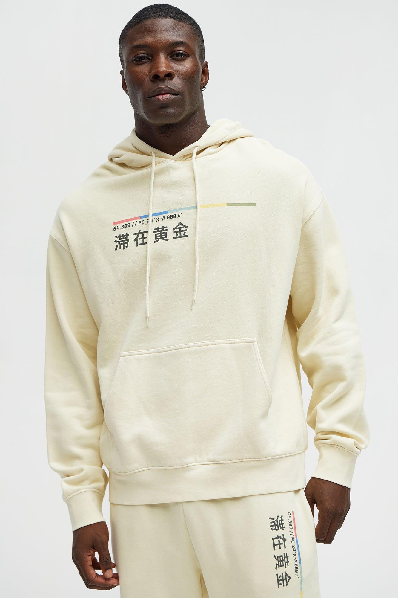 Japan Cherry Blossom Season Hoodie - Tan Product Image