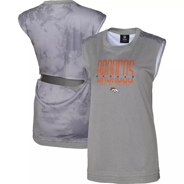 Womens Gray Los Angeles Rams No Sweat Tank Top Product Image