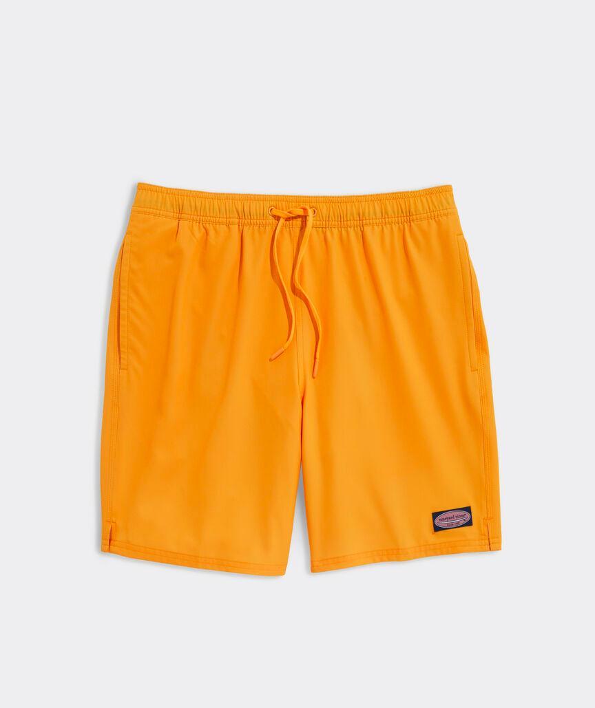 7 Inch Solid Chappy Swim Trunks Product Image