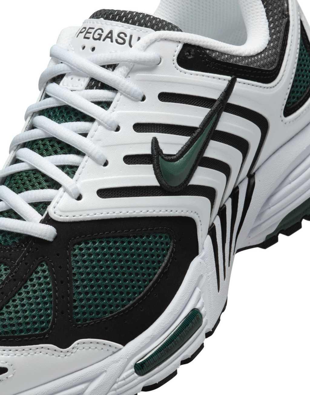 Nike Air Pegasus 2005 sneakers in white and dark green Product Image