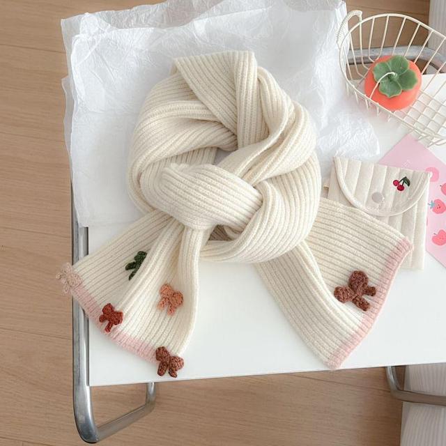 Bow Knit Scarf Product Image