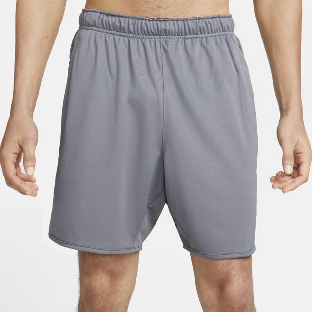 Mens Nike Dri-FIT Totality 7-in. Unlined Knit Short Grey Gray Product Image