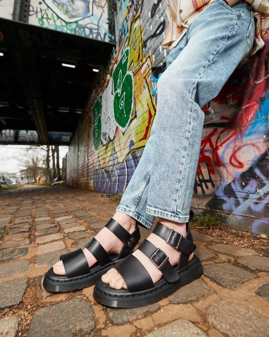 Dr. Martens Gryphon Sandal in Black Product Image