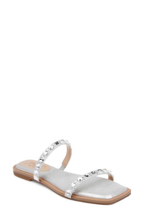 Jewel Badgley Mischka Honesty Satin) Women's Sandals Product Image