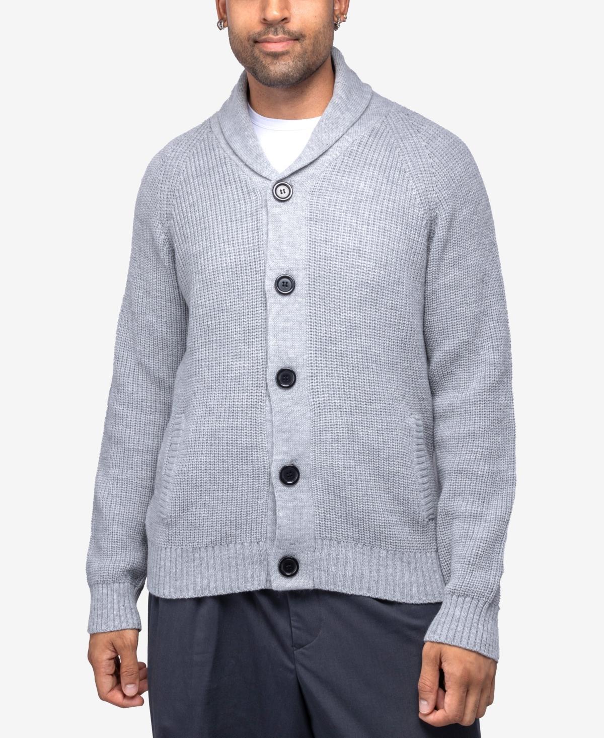 X-Ray Mens Shawl Collar Cardigan Product Image