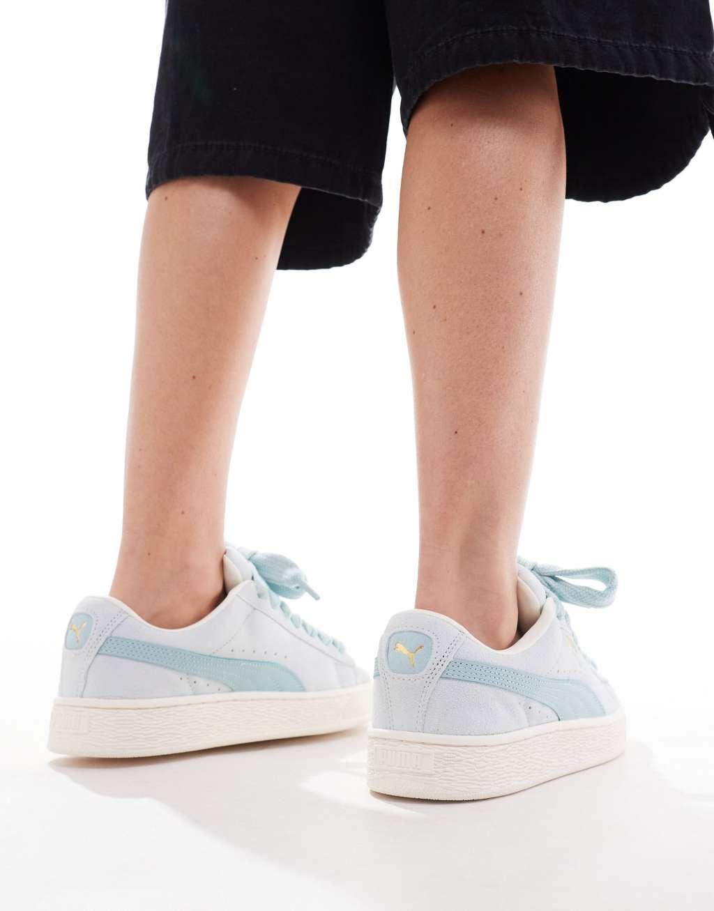 PUMA Suede XL sneakers in light blue Product Image