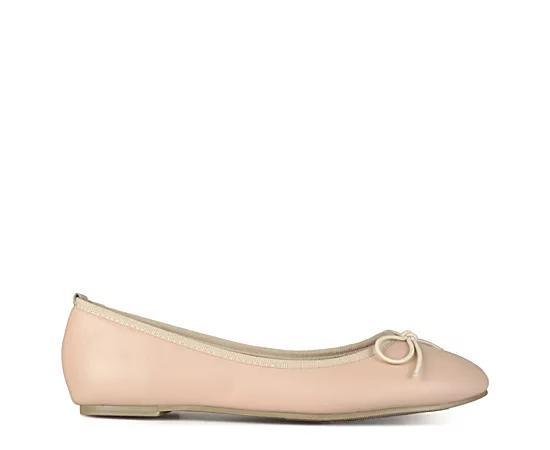 Journee Collection Vika Womens Ballet Flats Blue Product Image