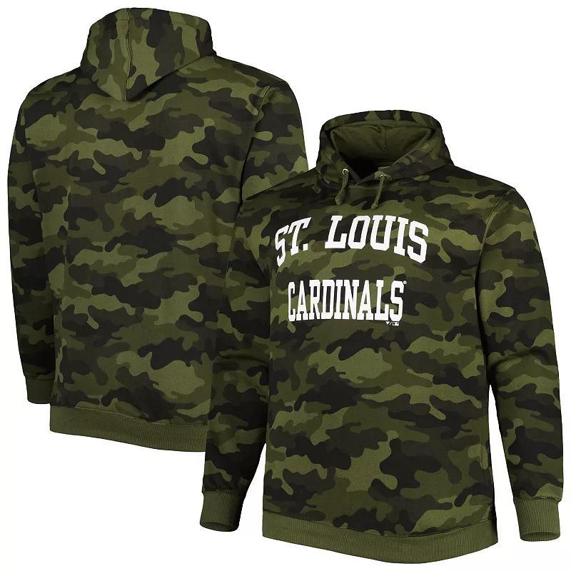 Mens Camo St. Louis Cardinals Allover Print Pullover Hoodie Product Image