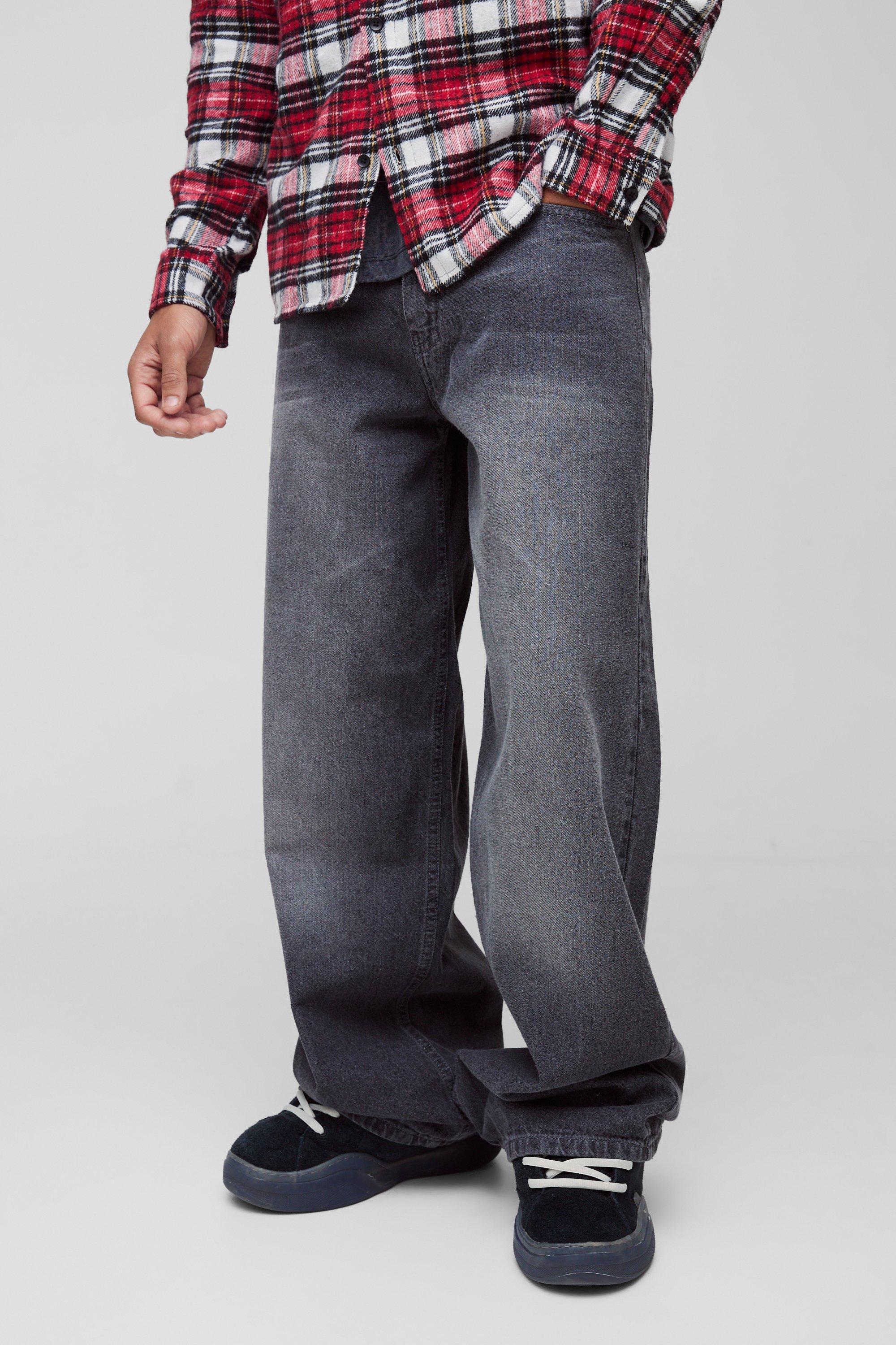 Baggy Rigid Jeans | boohooMAN USA Product Image