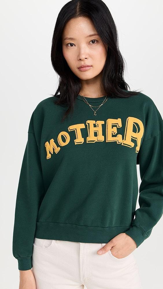 MOTHER The Drop Square Sweatshirt | Shopbop Product Image