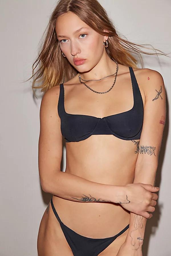 Out From Under Ribbed Base Layer Balconette Bra Womens at Urban Outfitters Product Image