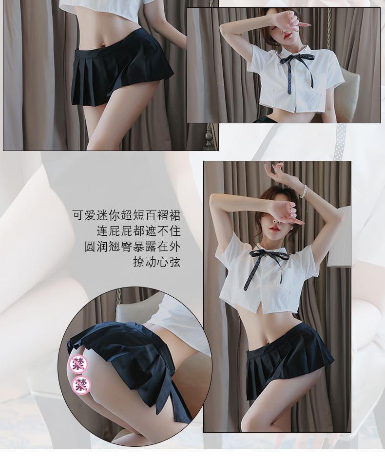 School Uniform Lingerie Costume Set Product Image