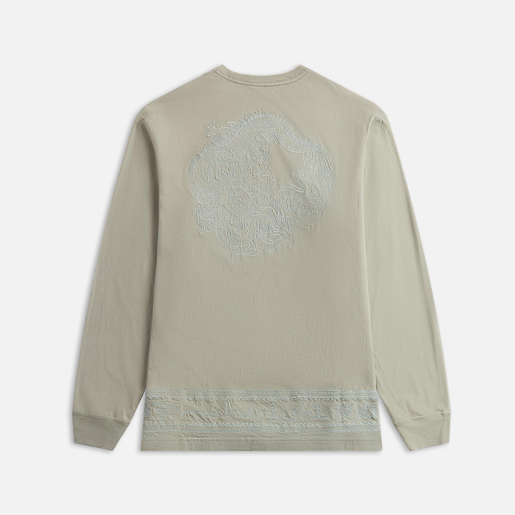 Maharishi Thar Dragon Long Sleeve Tee - Sage Male Product Image