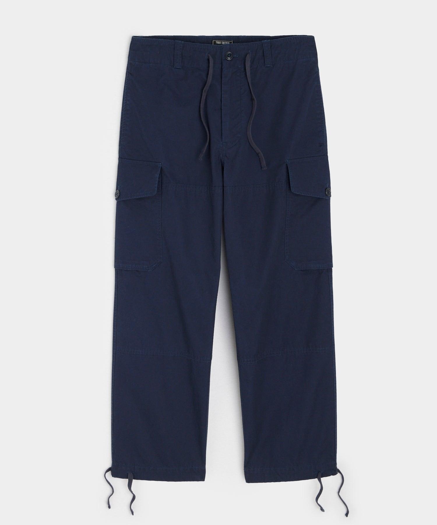 Garment Dyed Cargo Pant in Navy Product Image